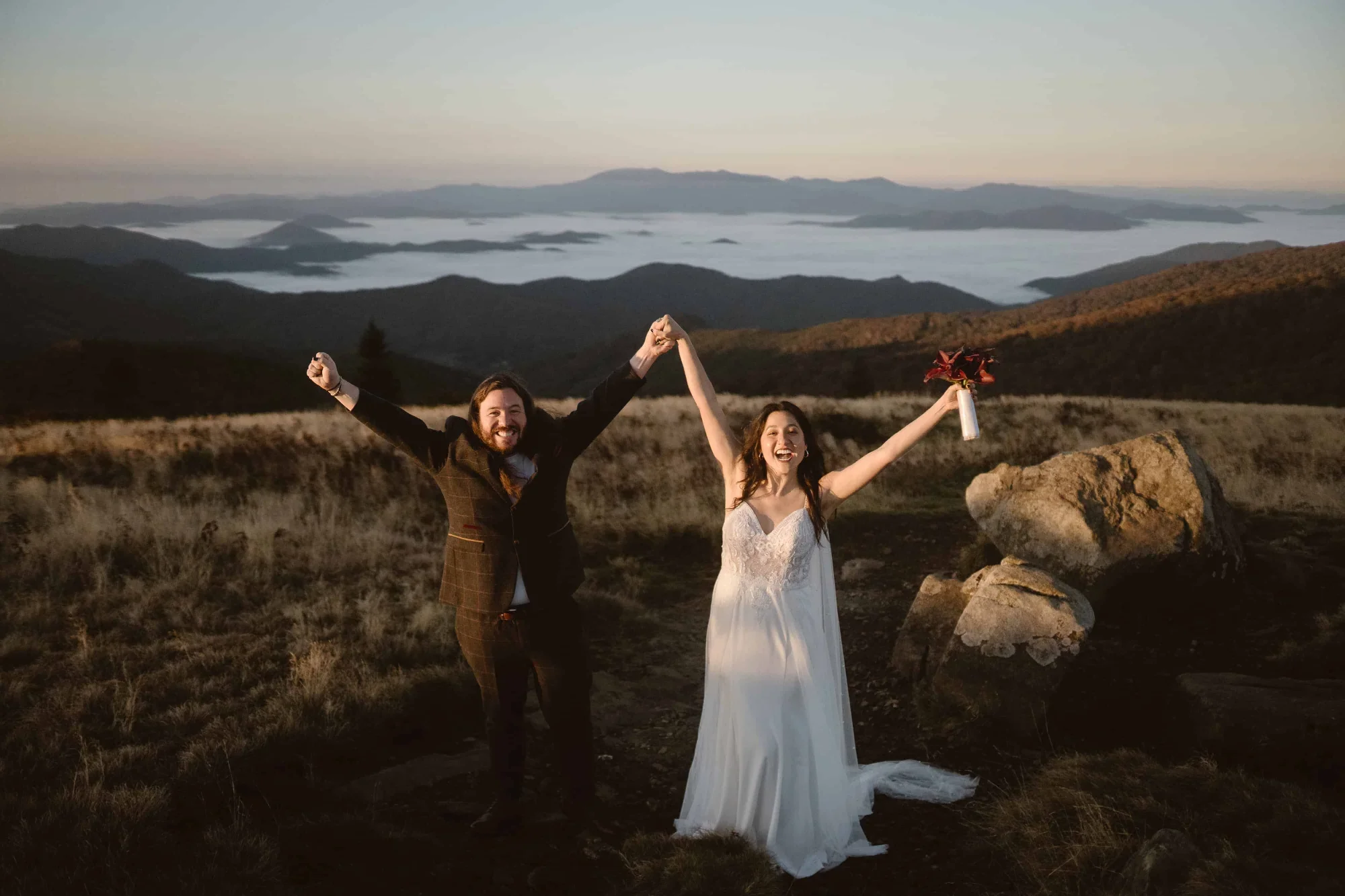 Elopement photo by Wentzek Photo, Blairsville, GA