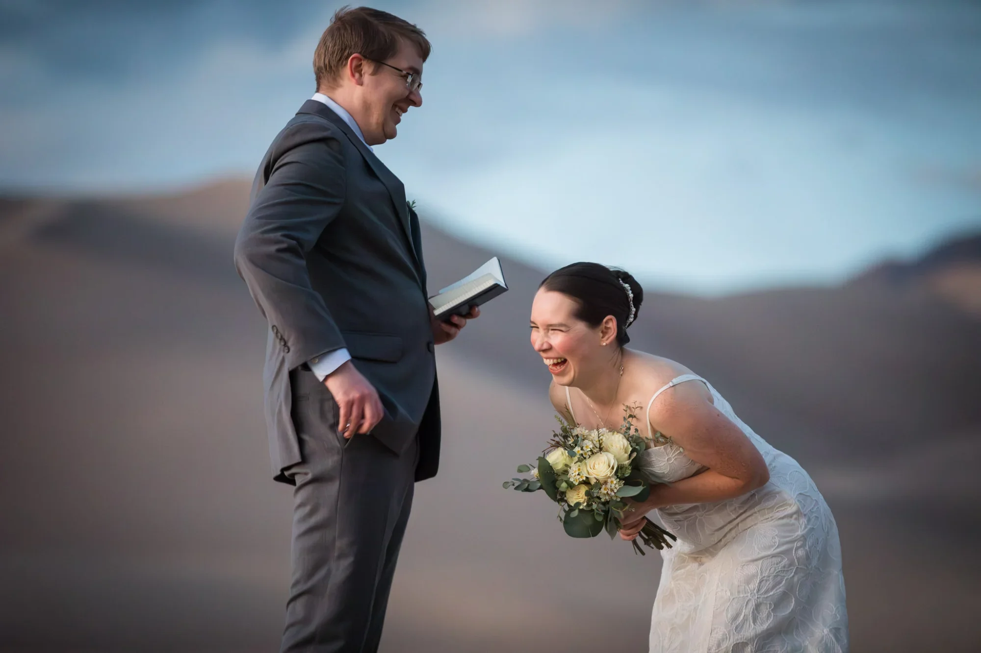 Micro-wedding photo by Ashography, Creede, CO
