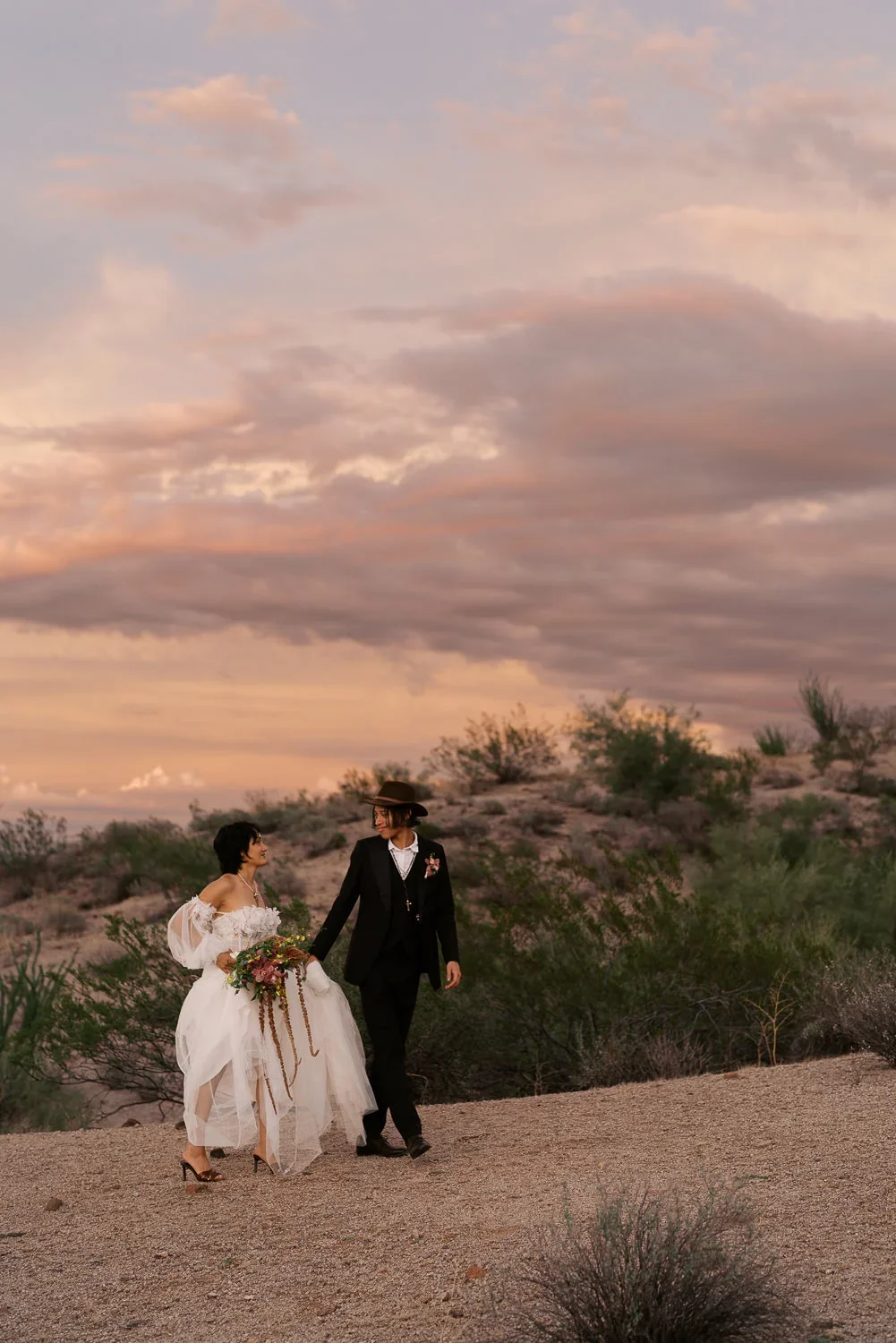 Elopement photo by Frances Photography, Phoenix, AZ