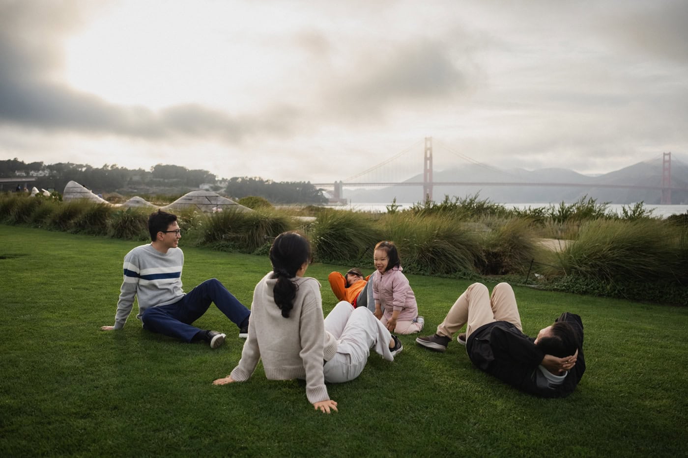 Presidio Lawn & Tunnel Tops with Grandparents