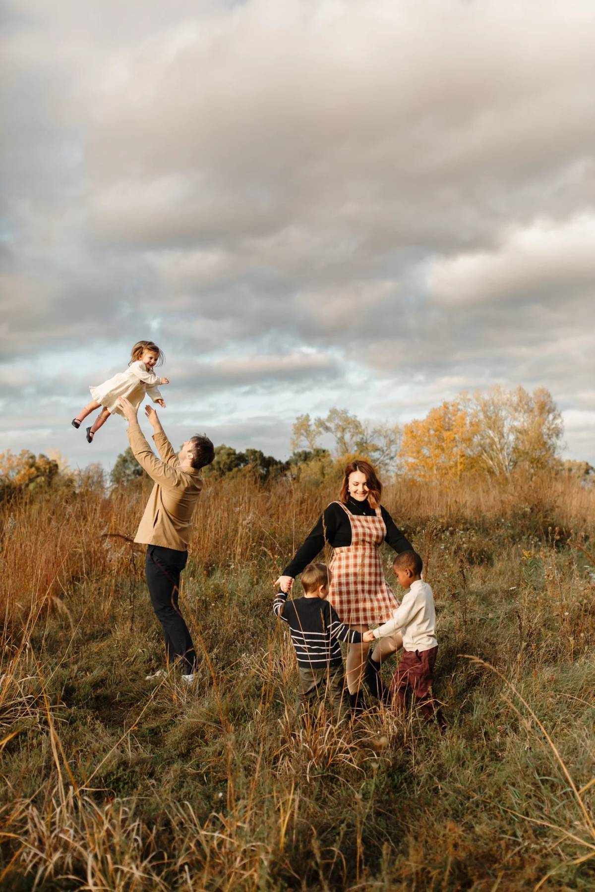 Family photo by Amanda Brown Photography, Ann Arbor, MI