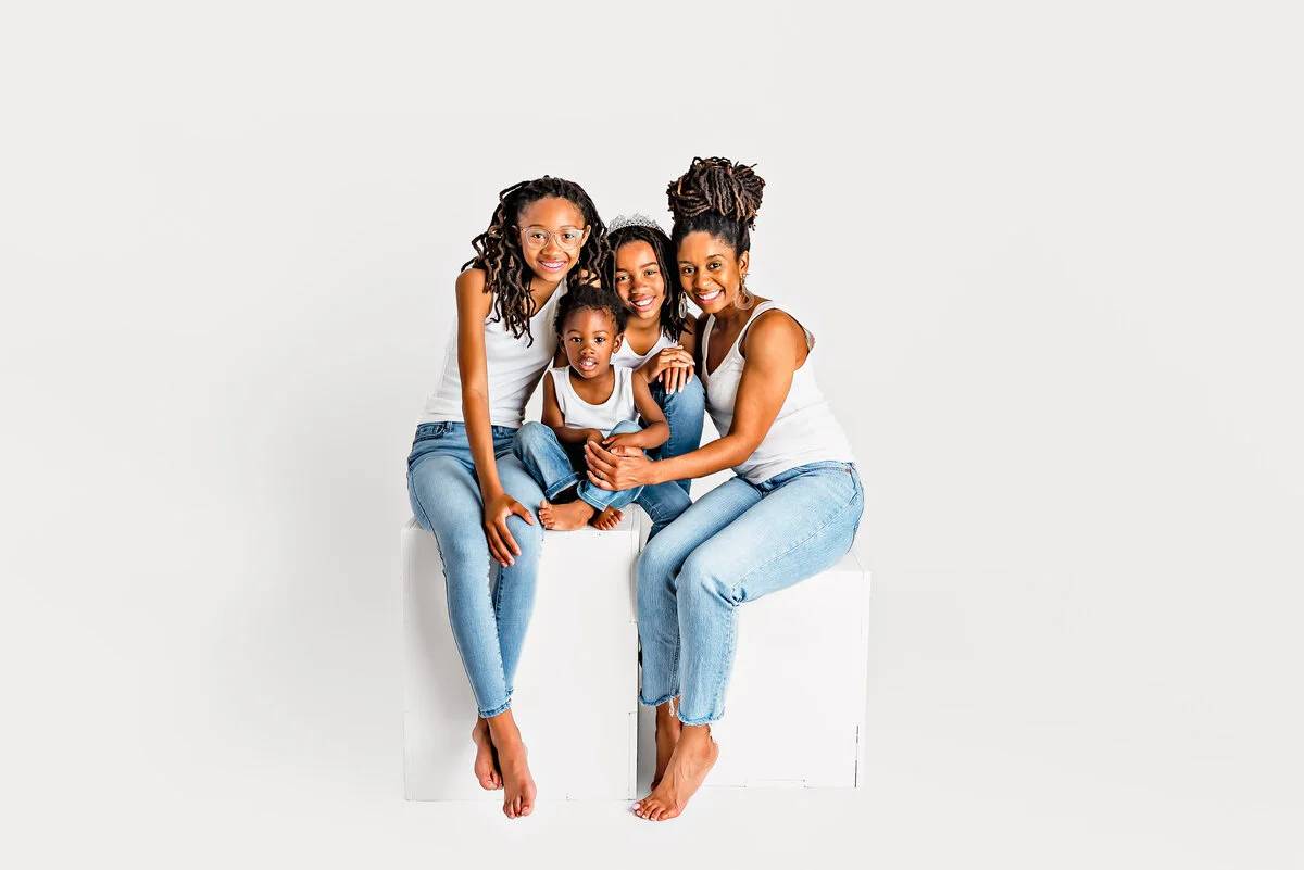 Family photo by CoCo Inspirations Photography, Clayton, NC