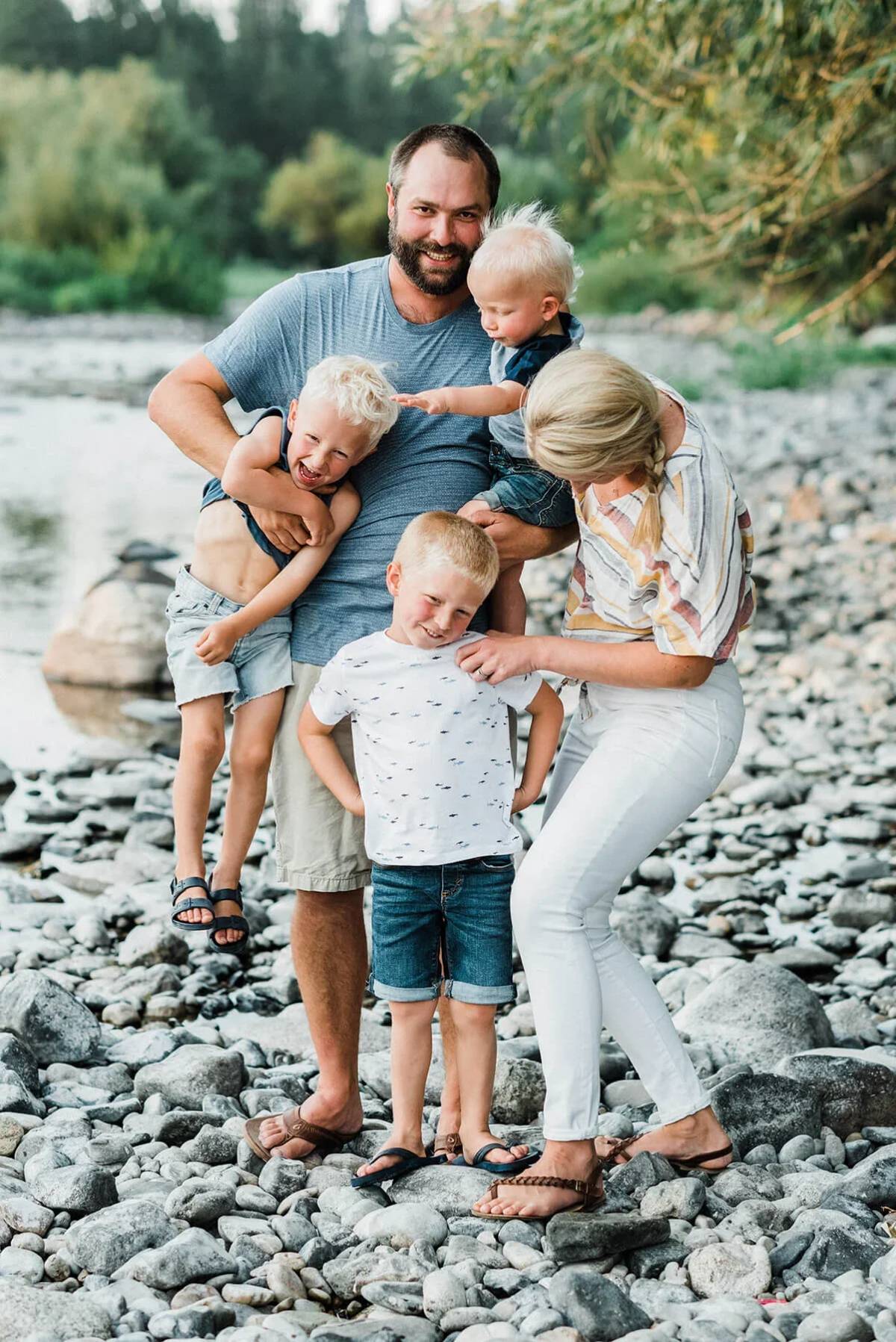 Family photo by KC England Photography, Spokane, WA