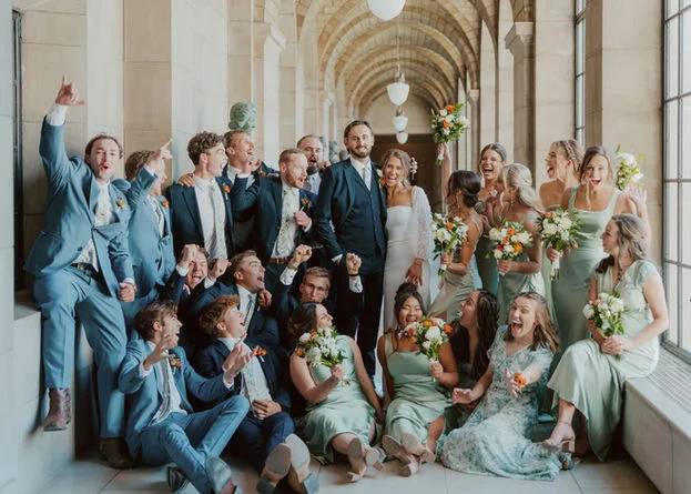 Wedding photo by Samantha Kopecky Photography, Overland Park, KS