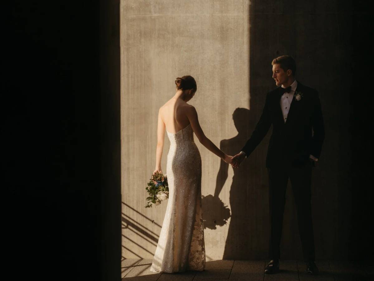 Wedding photo by Miles Witt Boyer Photography, Bentonville, AR