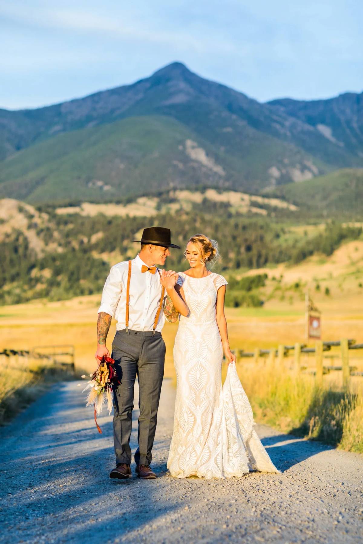 Wedding photo by Merissa Lambert Photography, Bozeman, MT