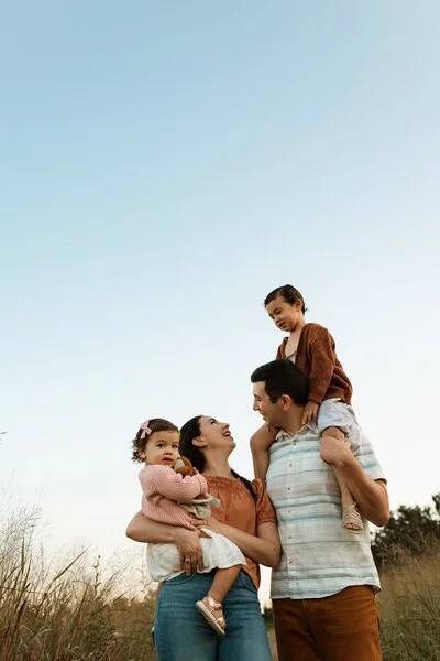 Family photo by Oh, Tannenbaum Photography, San Antonio, TX