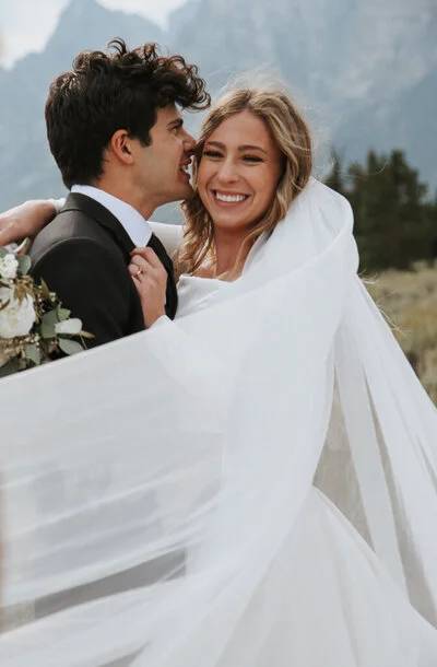 Elopement photo by Ashley Nicole Photography, Helena, MT