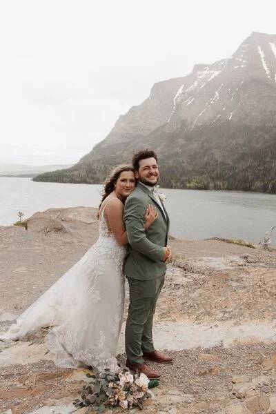 Elopement photo by Ashley Nicole Photography, Helena, MT