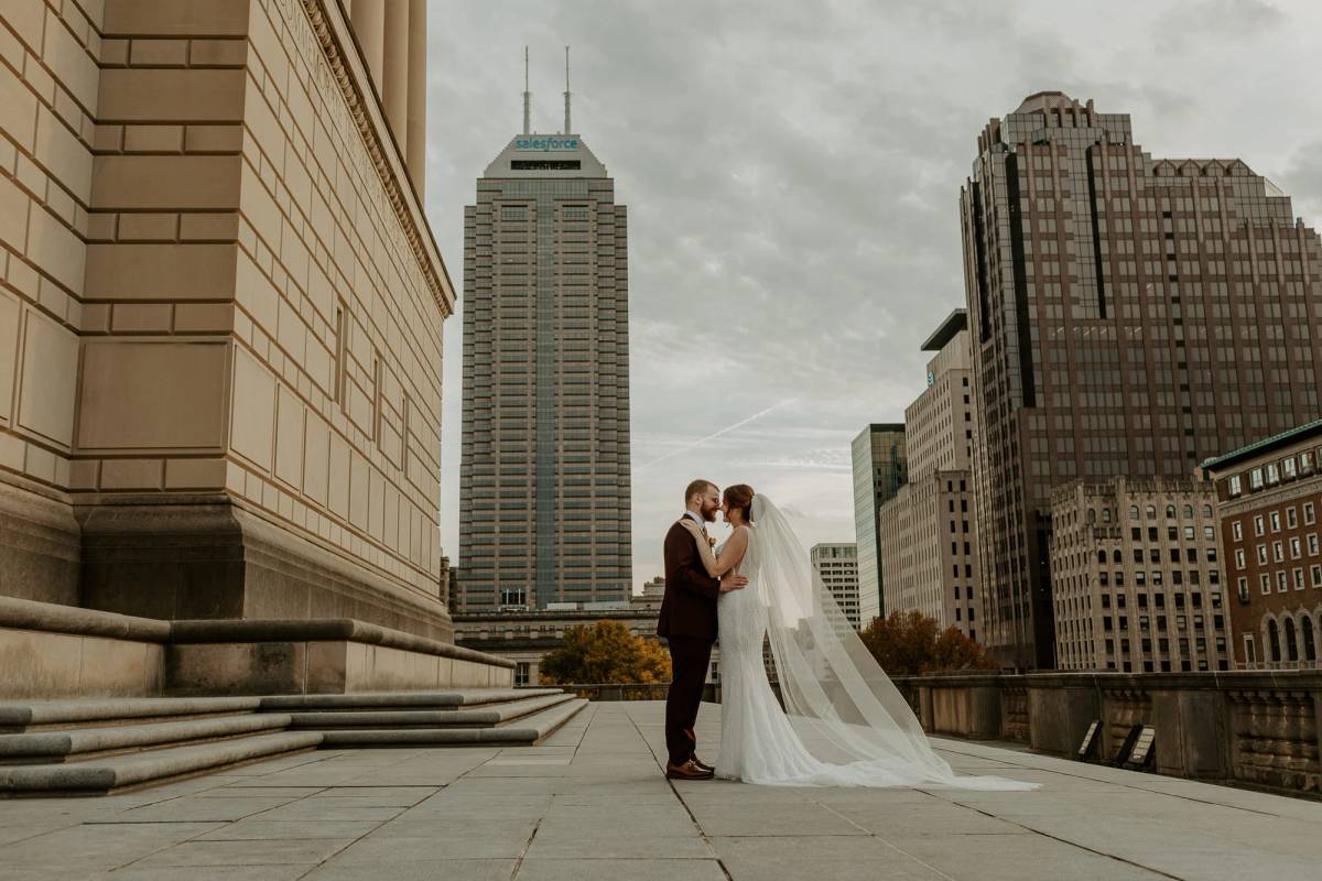 Wedding photo by Kae Marie Photography, Indianapolis, IN