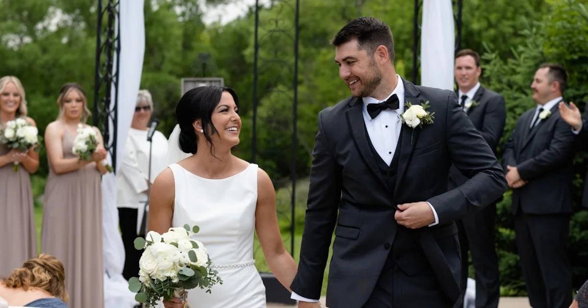 Wedding photo by Julie Trinh Photography, Omaha, NE