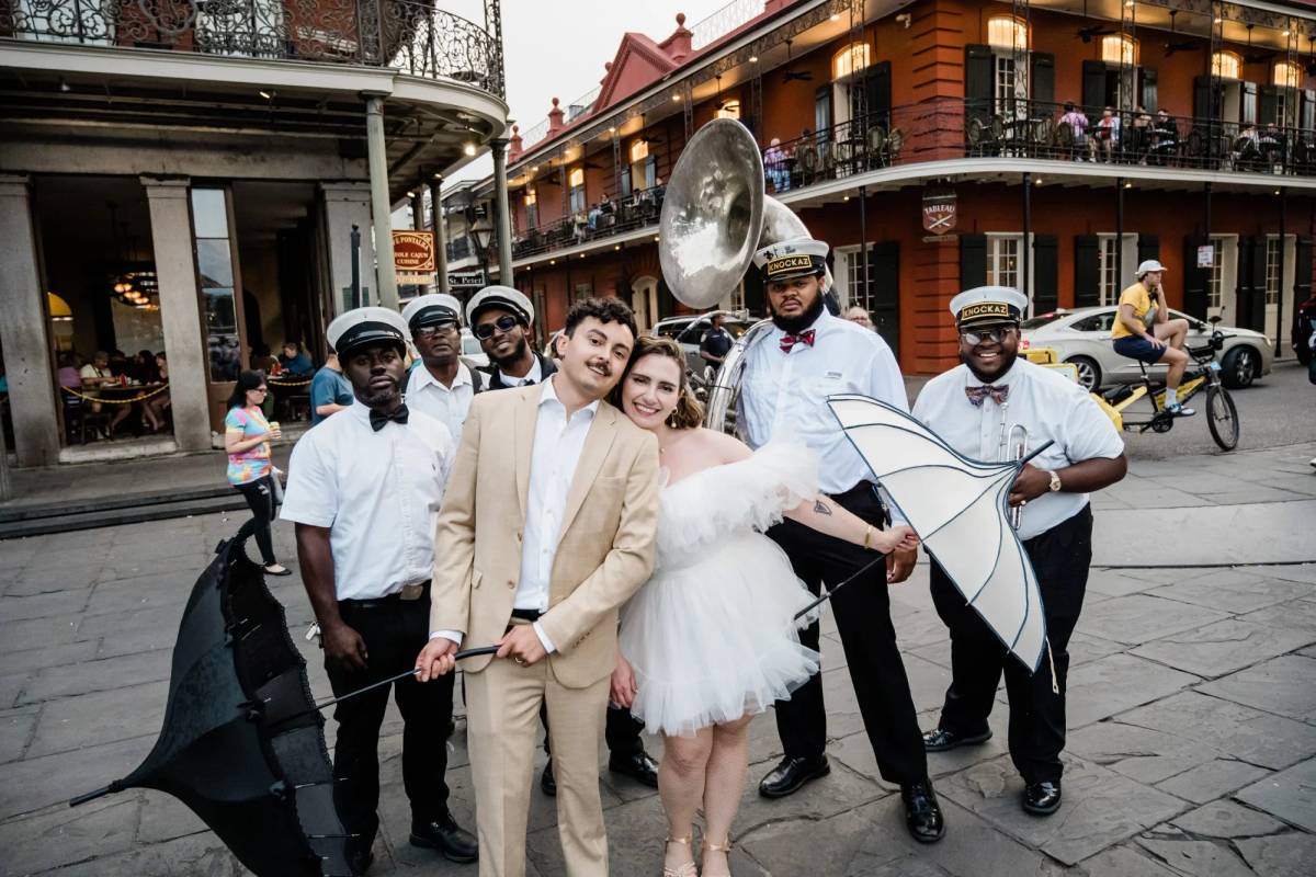 Wedding photo by Nola Darlings Photography, New Orleans, LA
