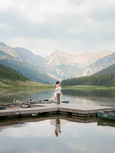 Elopement photo by Leah Black Photography, Vail, CO