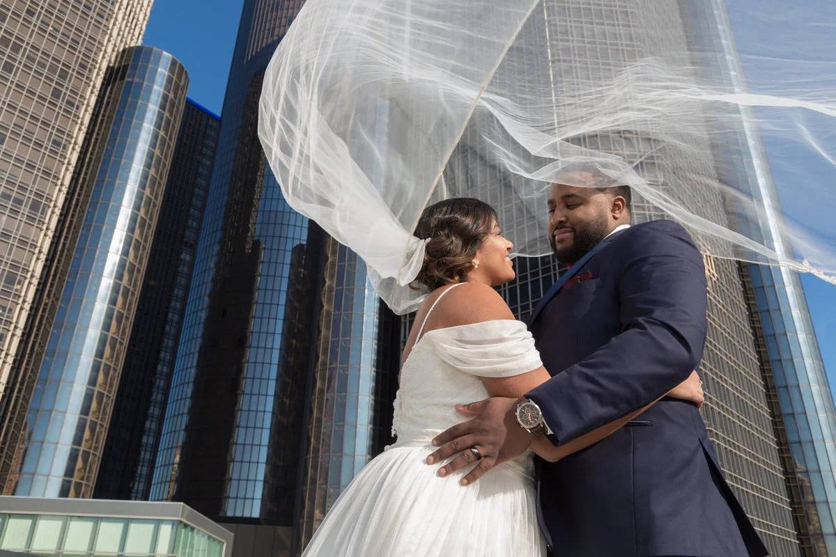 Wedding photo by Katrina Cross Photography, Detroit, MI