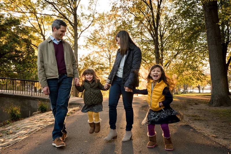 Family photo by Bella Wang Photography, Boston, MA