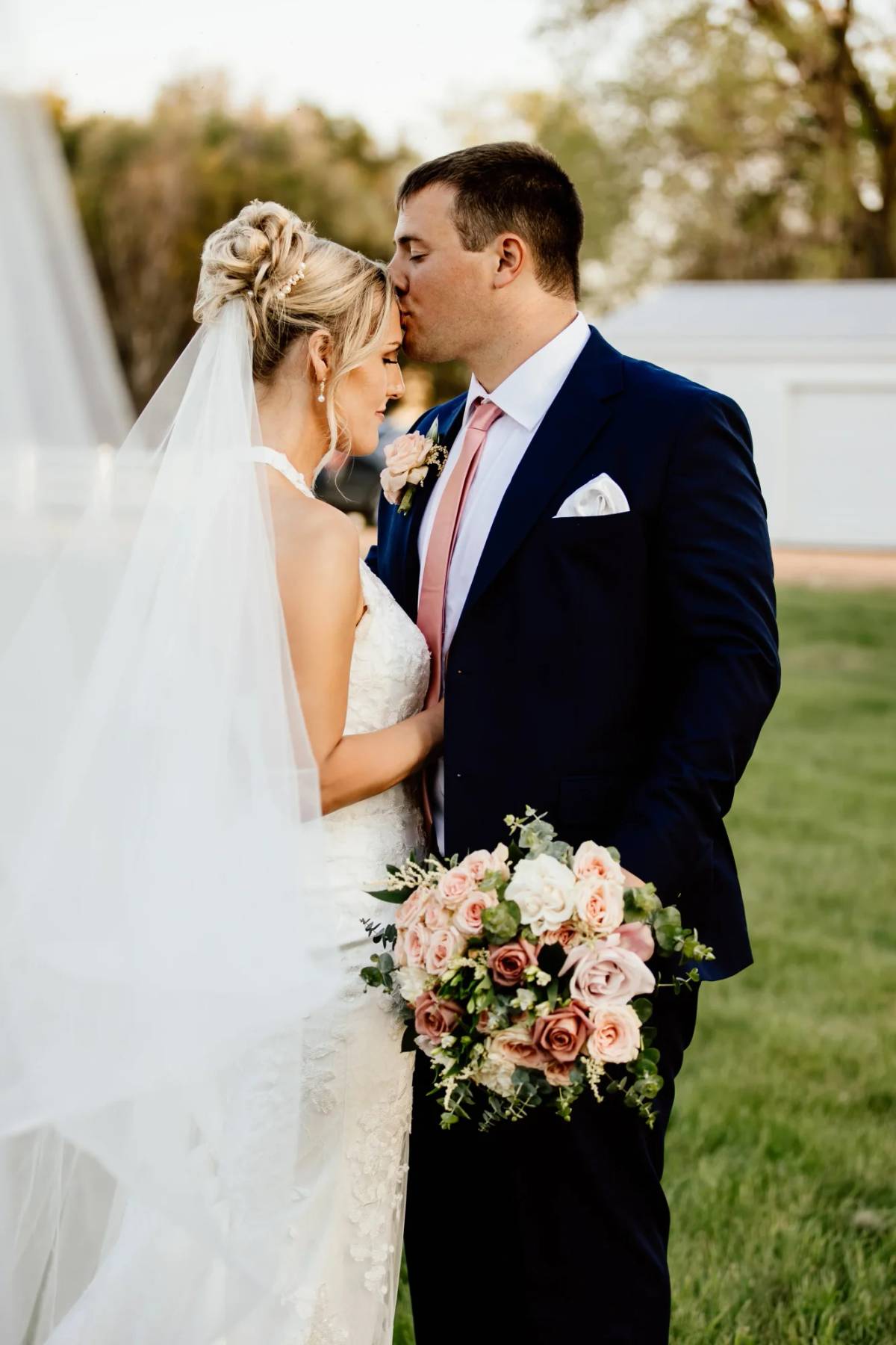 Wedding photo by Kylee Warrick Photography, Sioux Falls, SD