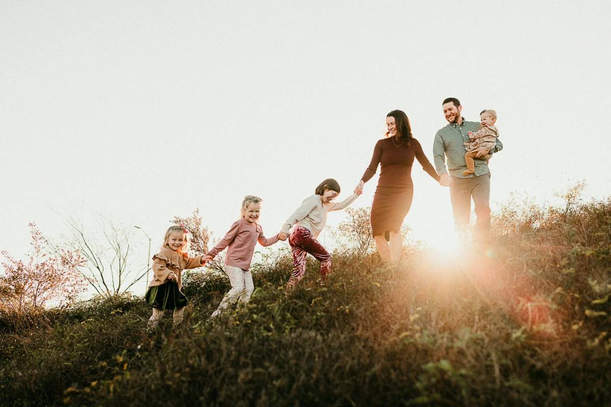 Family photo by little x little photography, Milwaukee, WI