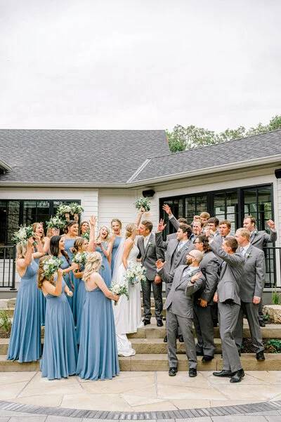 Wedding photo by Nicole Corrine, Omaha, NE