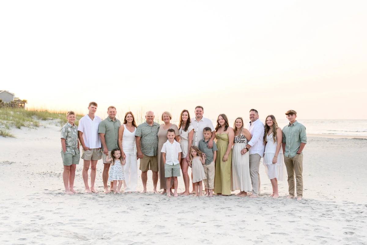 Family photo by Erin Rose Photography, Charleston, SC