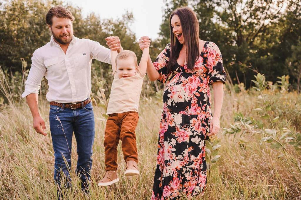 Family photo by Megan O'Hare Photography, York, NE