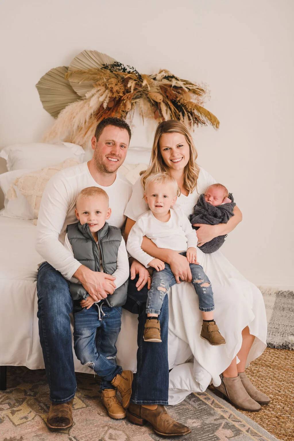 Family photo by Megan O'Hare Photography, York, NE