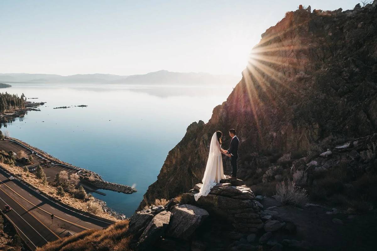 Wedding photo by VILD Photography, Lake Tahoe, CA