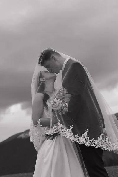 Wedding photo by Christine Nicole Photos, Kalispell, MT