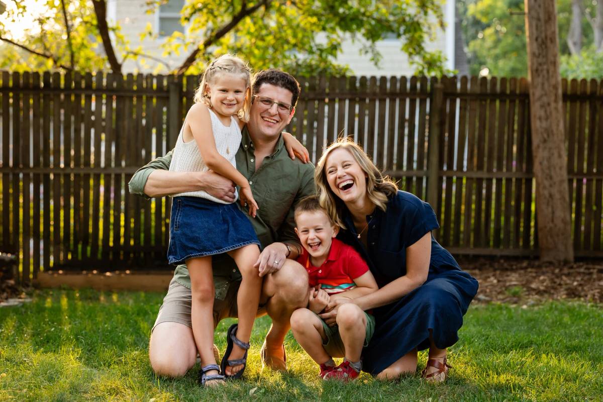 Family photo by Megan Norman Photography, Minneapolis, MN