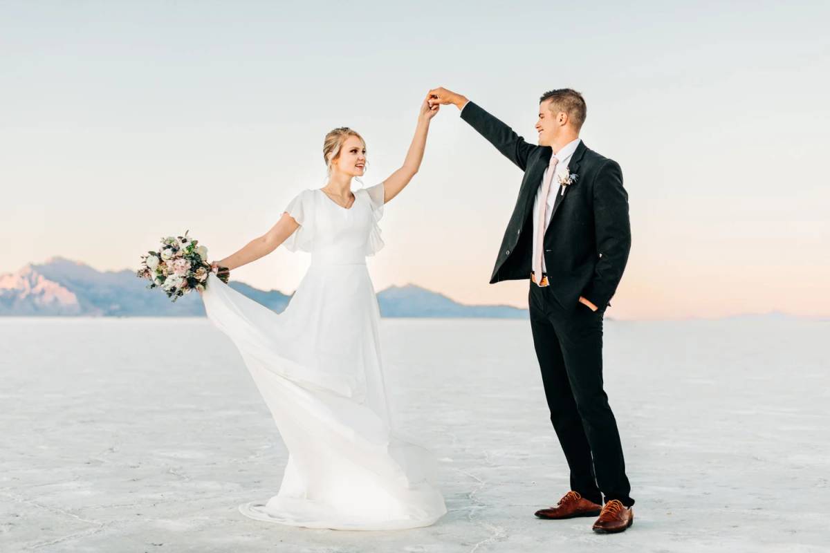 Wedding photo by Haley Thomas Photography, Salt Lake City, UT
