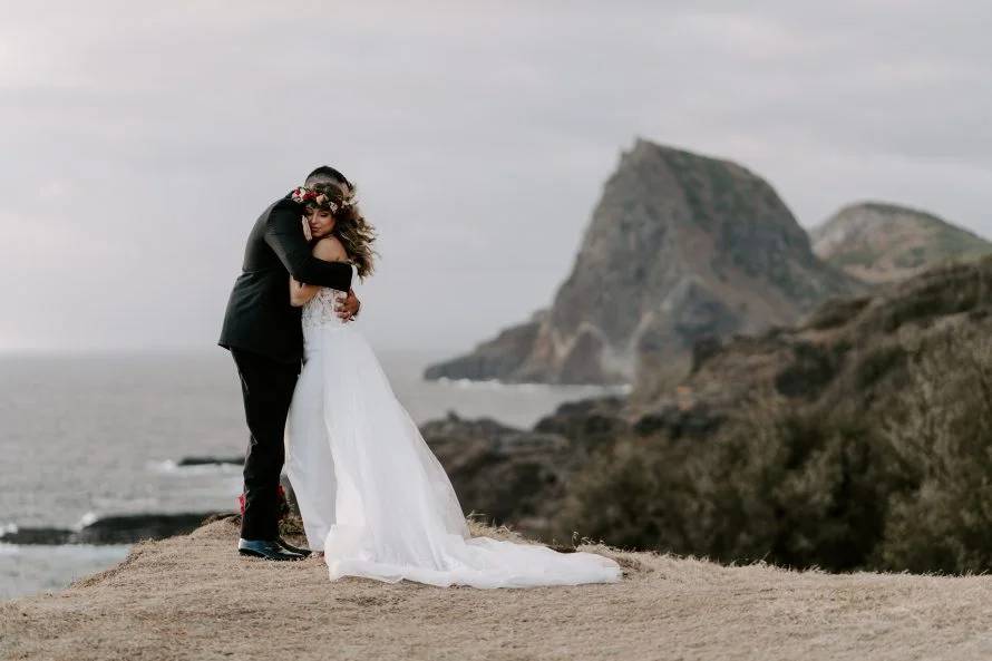 Elopement photo by Aloha Zoe Photography, Big Island, HI