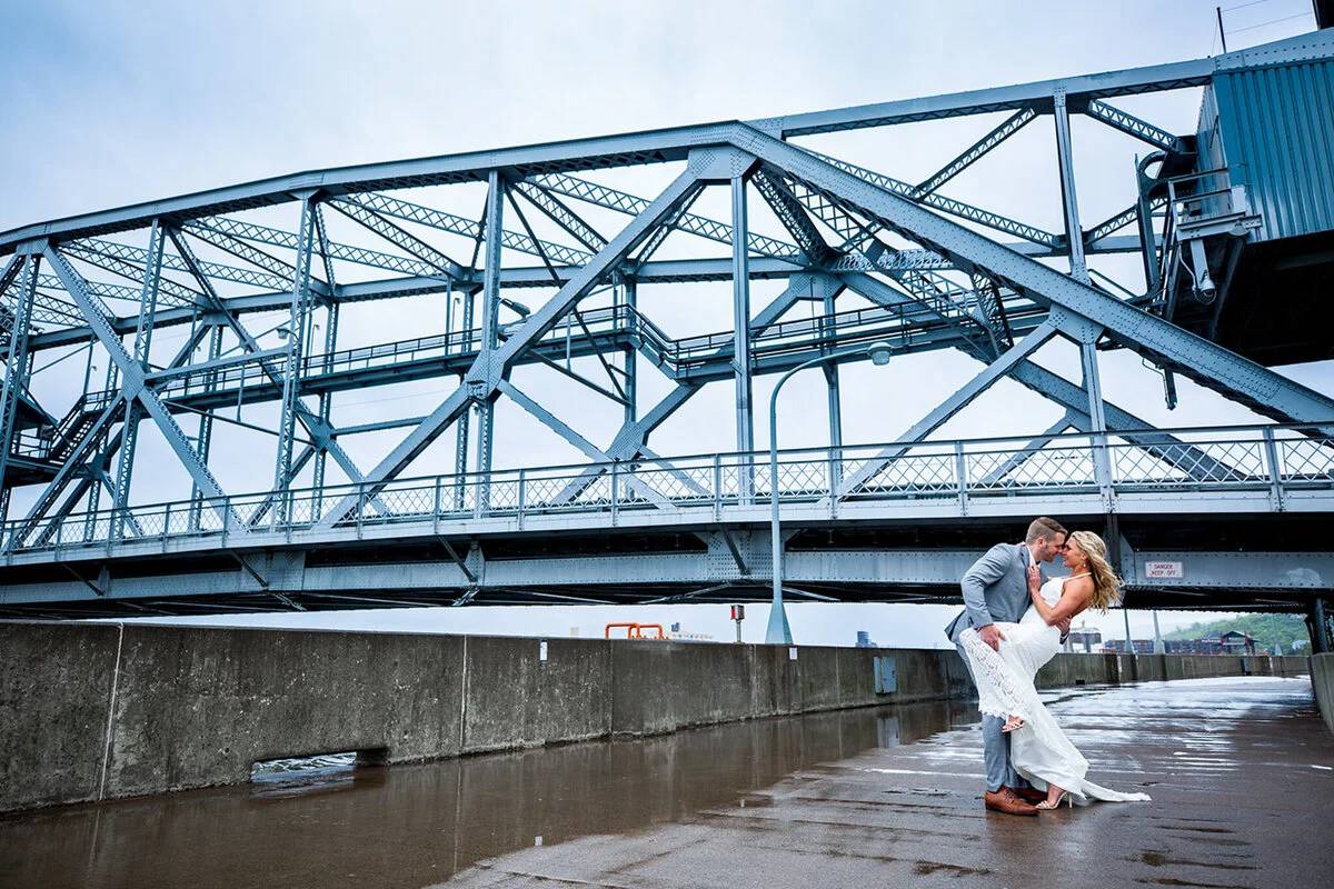 Wedding photo by Penny Photographics, Duluth, MN