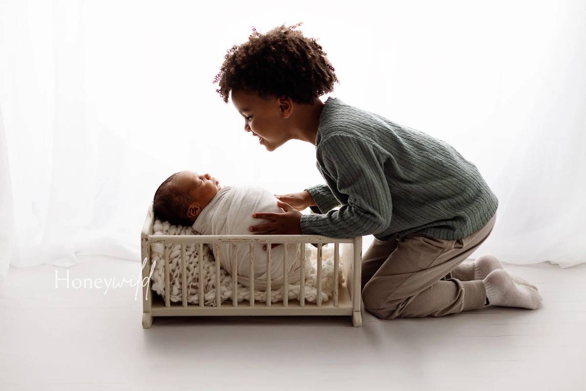 Newborn photo by Honeywild Photography, Grand Rapids, MI