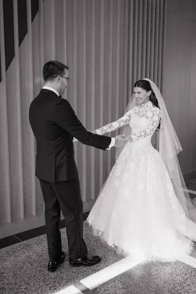 Wedding photo by Anna Brace Photography, Omaha, NE