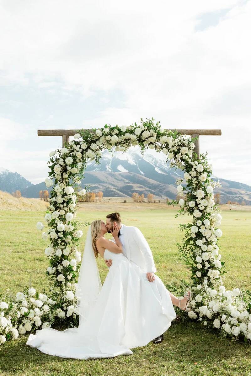 Wedding photo by Danielle Mullens Photography, Kalispell, MT