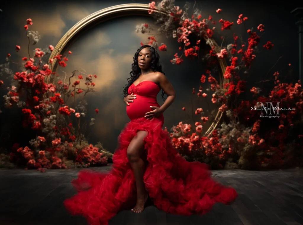 Maternity photo by Nicole Manan Photography, Columbus, GA