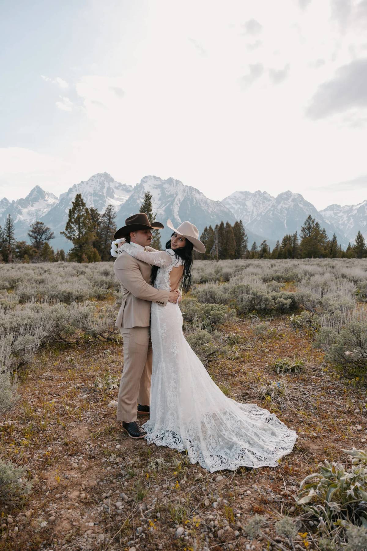 Elopement photo by Riah Perry Photography, McCall, ID