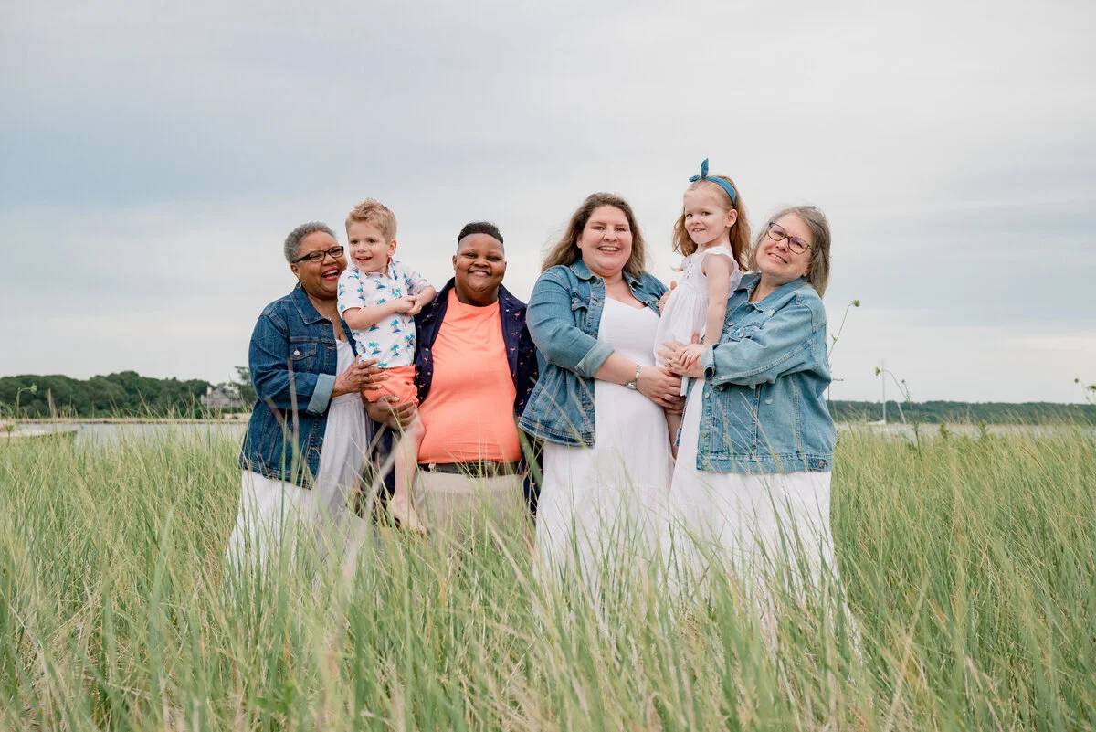 Family photo by Pretty Nerdy Photography, New Bedford, MA