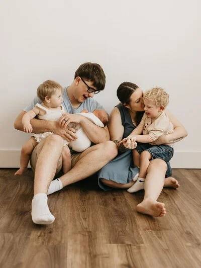 Family photo by Andrea Corwin Photography, Wichita, KS
