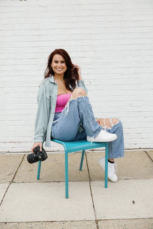 Katie Fanelli, owner of Peach May Photography