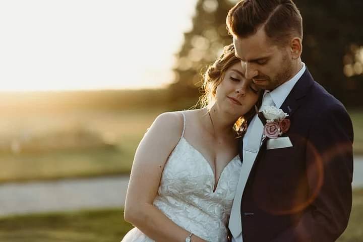 Wedding photo by Light Burst Photography, Dubuque, IA