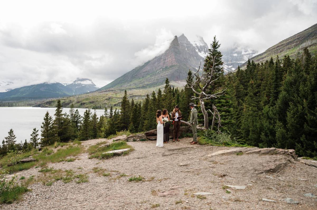 Wedding photo by Jennifer Vernarsky Photography, Kalispell, MT