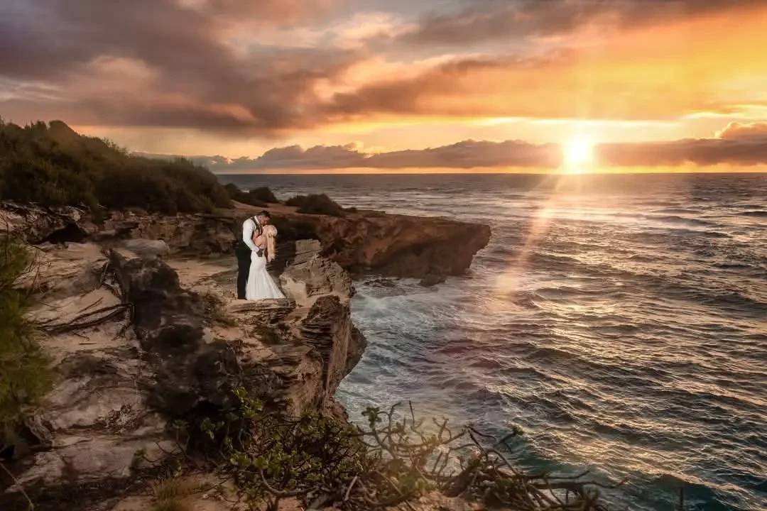 Wedding photo by Sandy Swift Photography, Kaua'i, HI